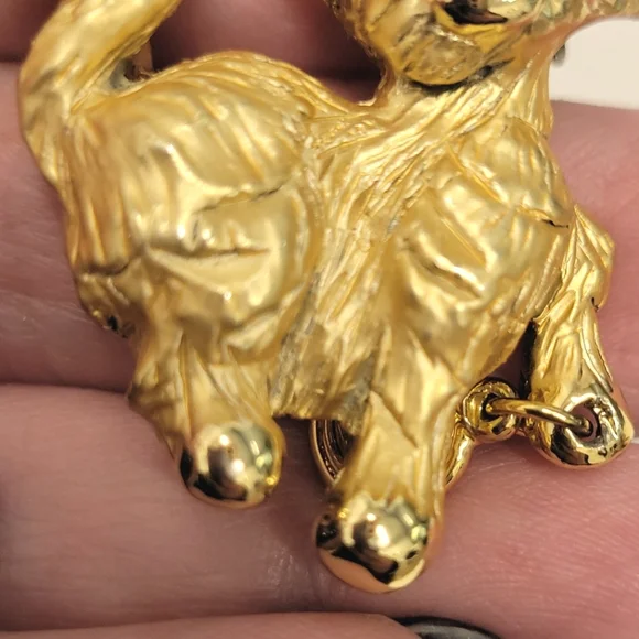 Vintage Giusti Cat Brooch - Picture 4 of 6